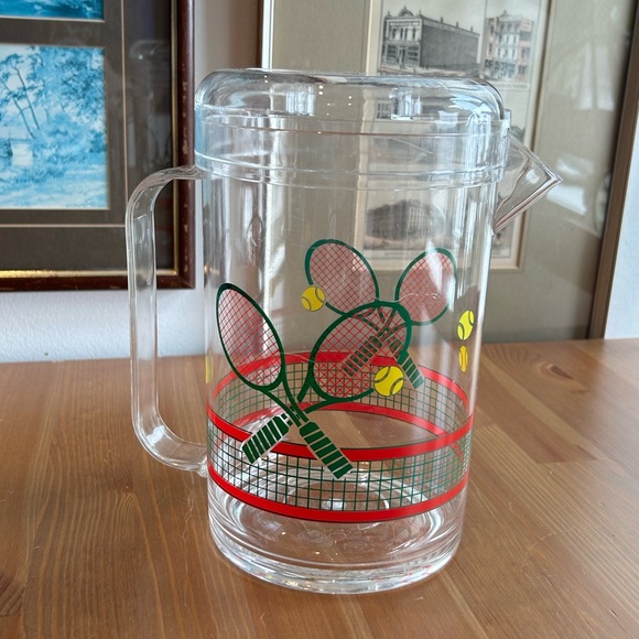 Vintage Oneida J. G. Hook Acrylic Pitcher, 198& - Picture 2 of 5
